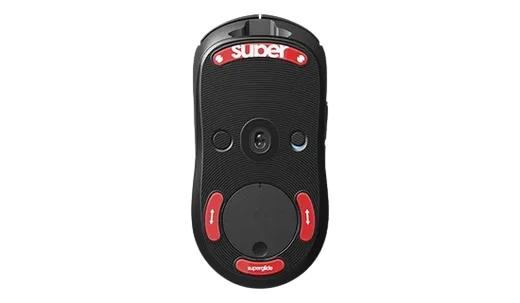 SuperGlide Patins Verre V2 - Logitech G Pro Wireless - Rouge