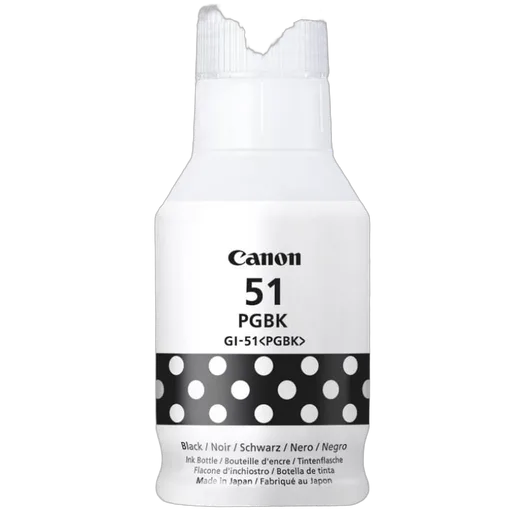 Canon Bouteille d'encre Noire - GI-51 PGBK