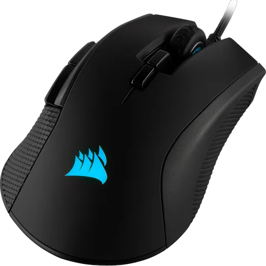 Corsair Ironclaw - Filaire - RGB - Noir