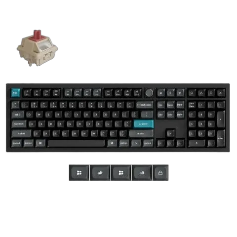 Keychron Q6 Ultra 8K - Mécanique - Sans-Fil - RGB - Noir