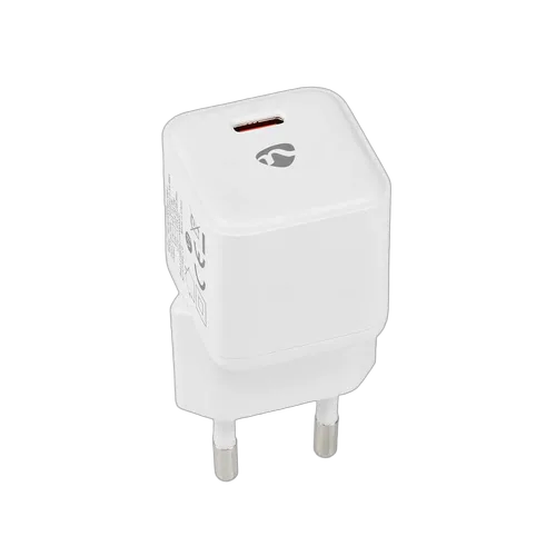 Nedis Chargeur mural 20W - 1 port USB-C - Blanc