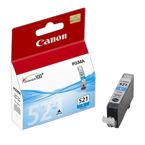 Canon Cartouche CLI-521C Cyan -Seconde Vie, vue 1