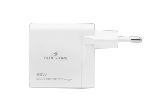 Bluestork 65W USB C - Blanc/Détachable, vue 2