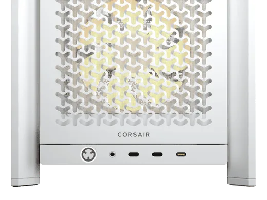Corsair FRAME 4000D LCD RS ARGB Blanc - MT/Sans Alim/E-ATX, vue 5