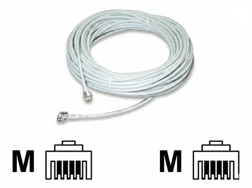 MCL Samar Câble modem ADSL RJ11 mâle/mâle - 2m