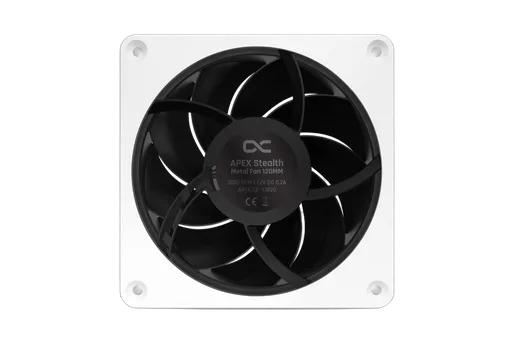 Alphacool Apex Stealth Metal 120mm - 2000rpm Blanc