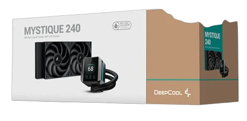Deepcool MYSTIQUE 240 LCD 240mm - Noir, vue 6