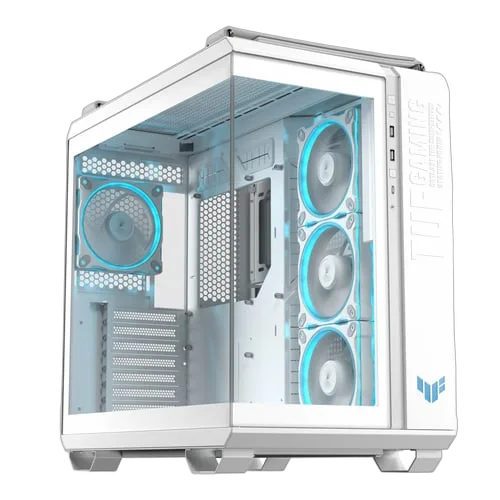 Asus TUF Gaming GT502 Horizon TG ARGB Blanc - MT/Sans Alim/ATX