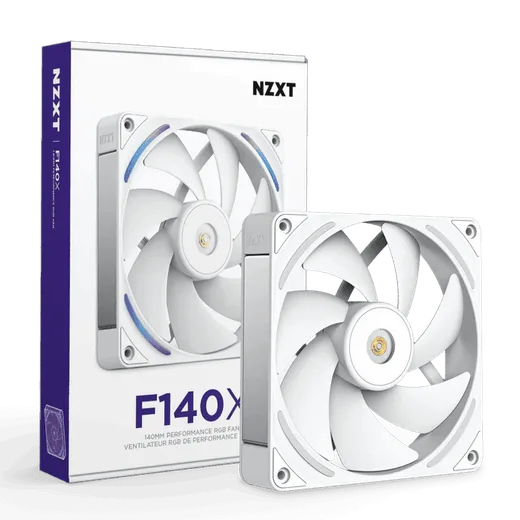NZXT F140X RGB - 140mm - Blanc, vue 6