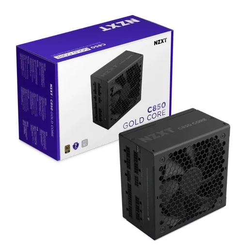 NZXT ATX 850W - 80+ Gold - C850 Gold Core Noir, vue 6