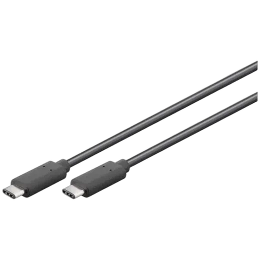 MCL Samar Câble USB-C 3.1 mâle/mâle - 1m - Noir