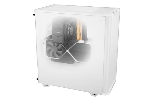be quiet! PURE BASE 501 Airflow White - MT/SansAlim/ATX, vue 5