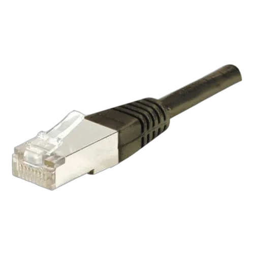 Cable Reseau Cat.6 F/UTP Noir - 3m, vue 1