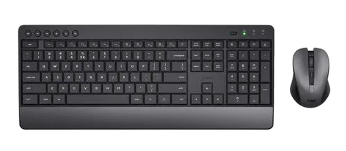 Trust Trezo - Clavier/Souris/Noir/Sans fil