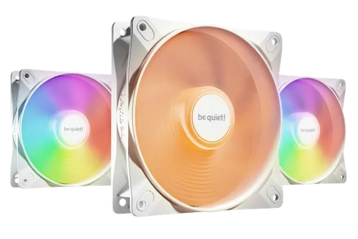 be quiet! LIGHT WINGS LX - 120mm PWM White Triple-Pack