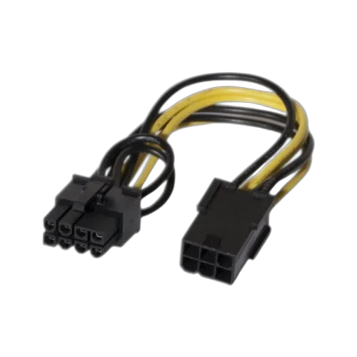 Adaptateur alimentation PCI-E 6 pin vers 8 pin, vue 1