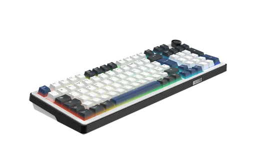 The G-LAB Keyz Elite 400 HE BW - Magnétique - Filaire - RGB - Bleu/Blanc, vue 7