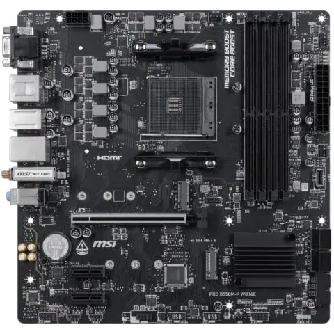 MSI PRO B550M-P WIFI6E