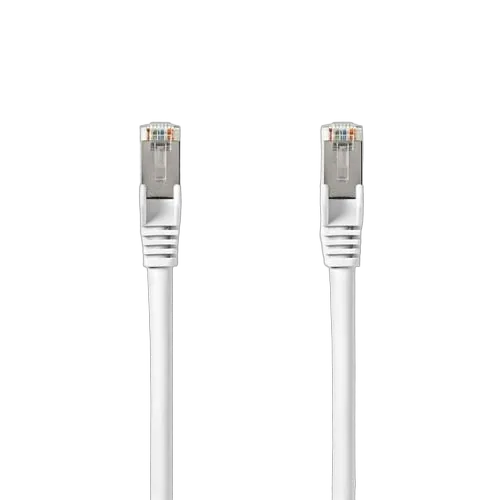 Câble RJ45 Mâle/Mâle Cat 8.1 S/FTP - 1m Blanc