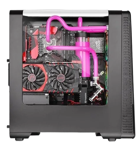 Thermaltake View 28 RGB Noir - MT/Sans Alim/ATX, vue 16