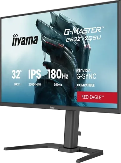 Iiyama G-Master GB3272QSU-B1 - 32" QHD 180Hz IPS 0.5ms G-Sync-Seconde Vie