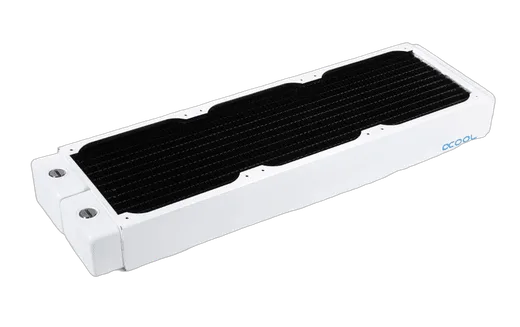 Alphacool Radiateur 360mm  Blanc -  HPE-45 Full Cuivre