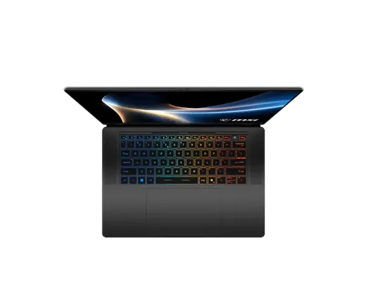 MSI Stealth 16 AI+ B3WGX-064FRY - 16" OLED QHD+ Ultra 9 386H RTX 5070 32Go 1To W11, vue 5