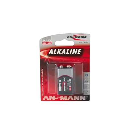ANSMANN Pile HANSMANN 9V 6LR61, vue 1