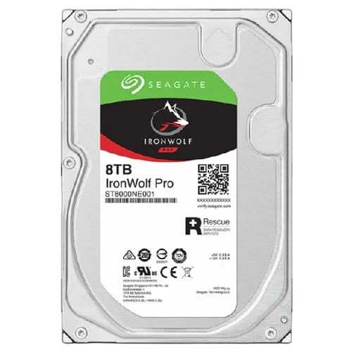 Seagate 8To IronWolf Pro SATA III 256Mo - ST8000NT001, vue 4