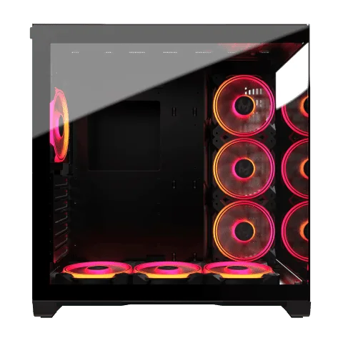 M.RED Crystal Sea Noir - MT/Sans Alim/ATX, vue 3