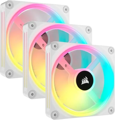 Corsair iCUE LINK LX120R RGB Triple Pack Blanc
