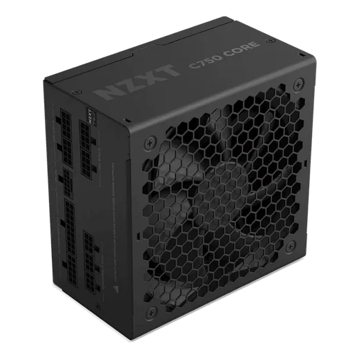 NZXT ATX 750W - 80+ Gold - C750 Gold Core Noir, vue 5