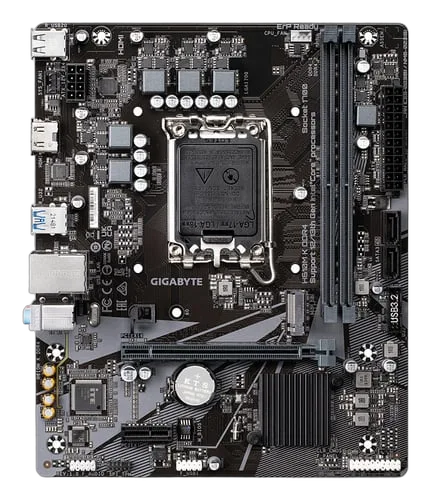 Gigabyte H610M K DDR4, vue 2