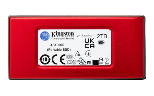 Kingston XS1000 Red USB-C 3.2 2To