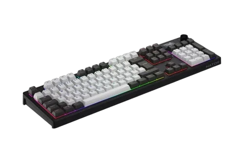 Hator Skyfall 100 Pro - Mécanique - Sans-Fil - RGB - Noir/Gris