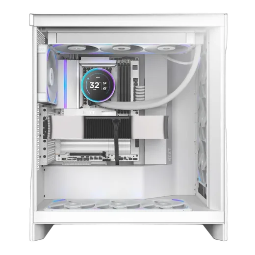 NZXT F360X RGB - 360mm - Blanc, vue 5