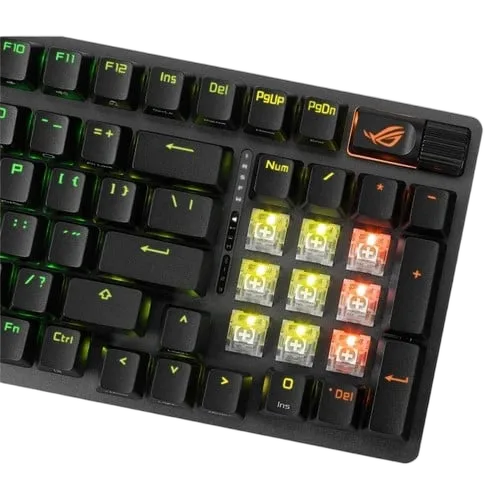 Asus ROG Strix Scope II 96 + ROG Harpe II Ace, vue 3