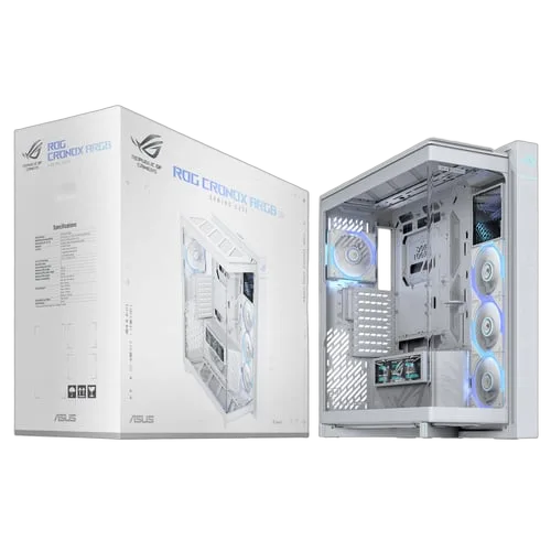 Asus ROG Cronox GR801 Blanc - MT/Sans Alim/E-ATX, vue 11