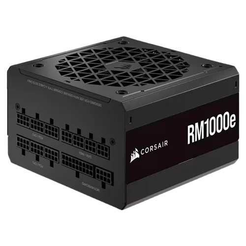 Corsair ATX 1000W - RM1000e Gold - FMod./ATX 3.1 / PCIE5.1, vue 2