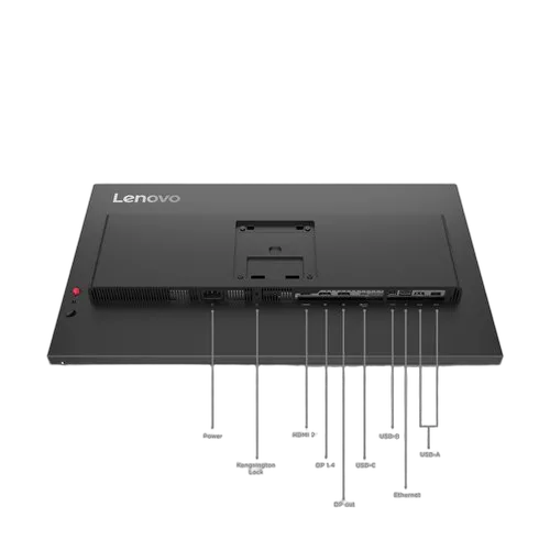 Lenovo Thinkvision P27QD-40 - 27" WQHD 120Hz IPS 6ms HMDI USB-C DisplayPort, vue 11