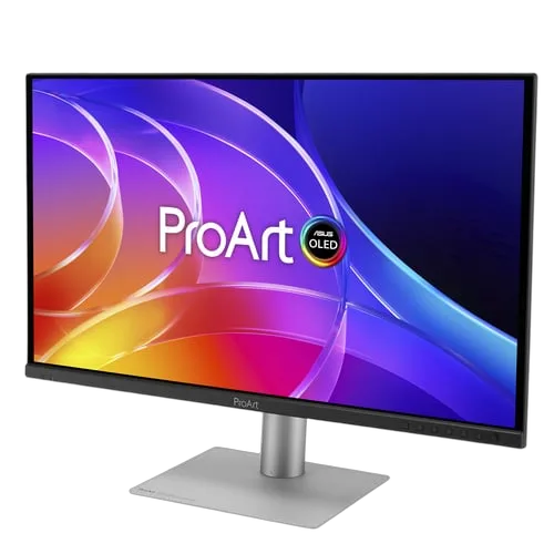 Asus ProArt PA279CDV - 26.5" 4K QD-OLED 120Hz Pivot USB-C Calman KVM, vue 2