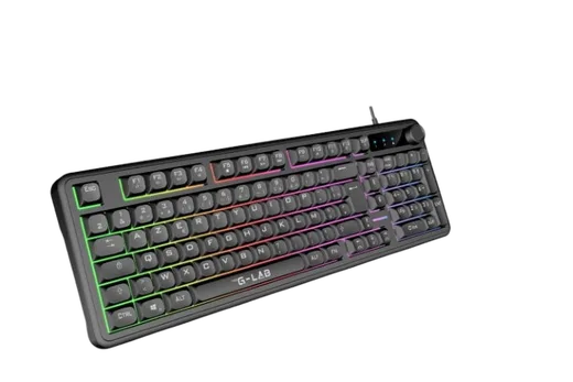 The G-LAB Keyz Caesium EX - Membrane - Filaire - RGB - Noir