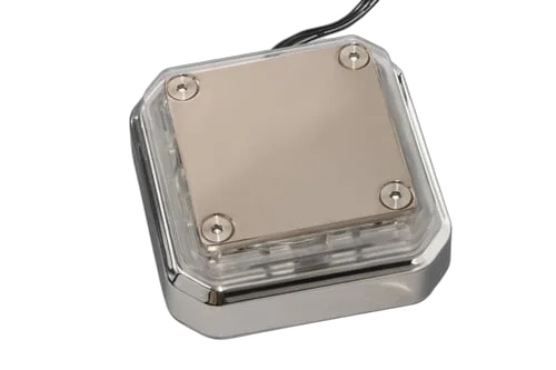 Alphacool Eisblock XPX Aurora CPU - Acryl Chrome/Blanc RGB