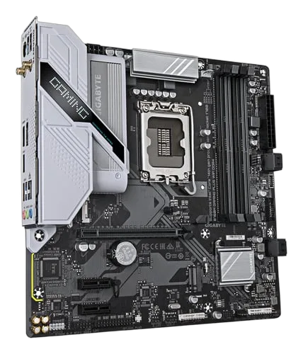 Gigabyte B760M GAMING PLUS WIFI DDR4, vue 3
