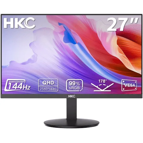 HKC V2718QS - 27" QHD 144Hz IPS 1ms HDR HDMI DisplayPort