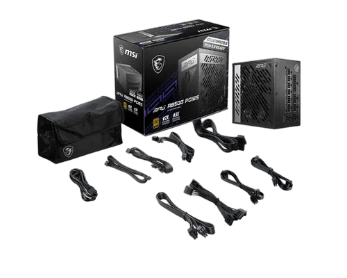 MSI MPG A850G PCIE 5  - 80+ GOLD Full Modulaire, vue 5