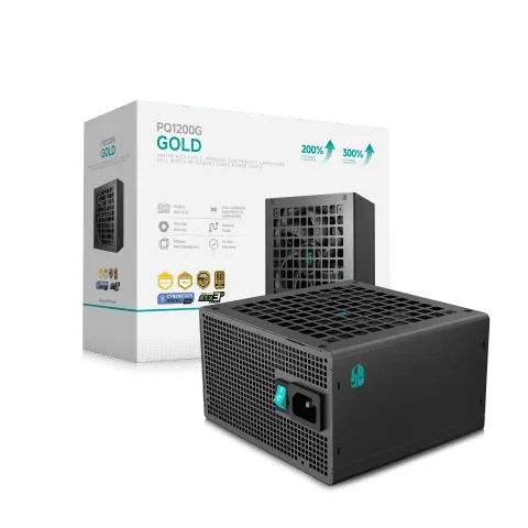 Gamer Storm ATX 1200W - 80+ Gold -  PQ1200G Noir, vue 10