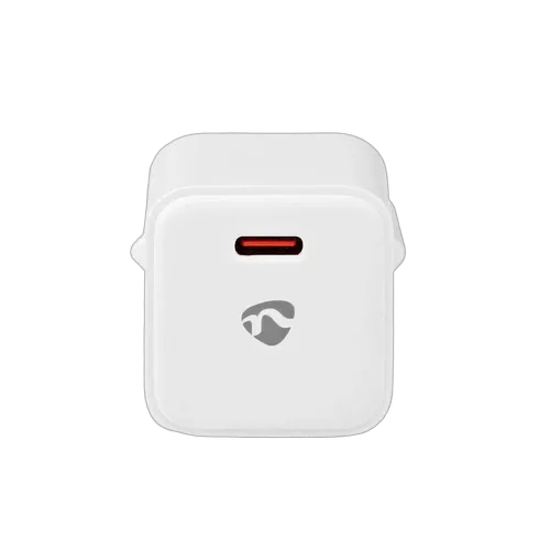 Nedis Chargeur mural 20W - 1 port USB-C - Blanc
