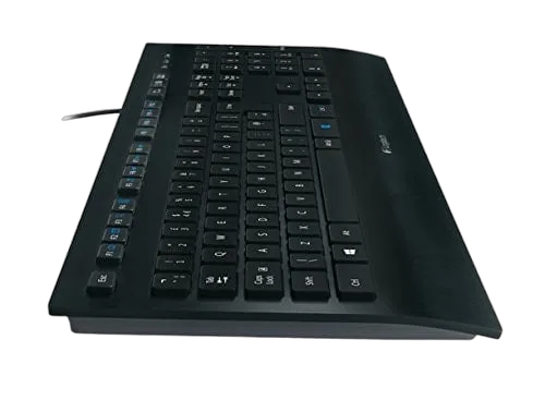 Logitech K280e OEM - Membrane - Filaire - Noir