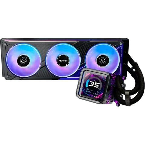 ASRock PHANTOM GAMING 360 LCD - 360mm - Noir